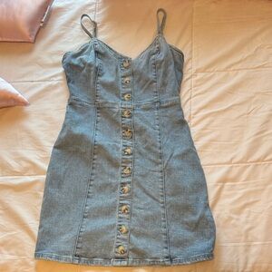 Garage Denim Mini Dress